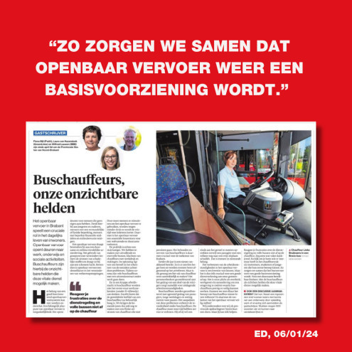 PvdA, GroenLinks en BBB zoeken oplossing voor personeelstekort streekvervoer
