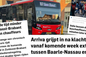 PvdA en GroenLinks willen een oplossing voor volle bussen