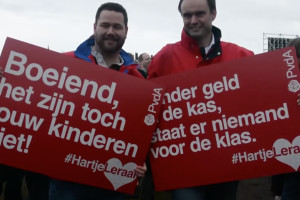PvdA Brabant aanwezig bij lerarenstaking